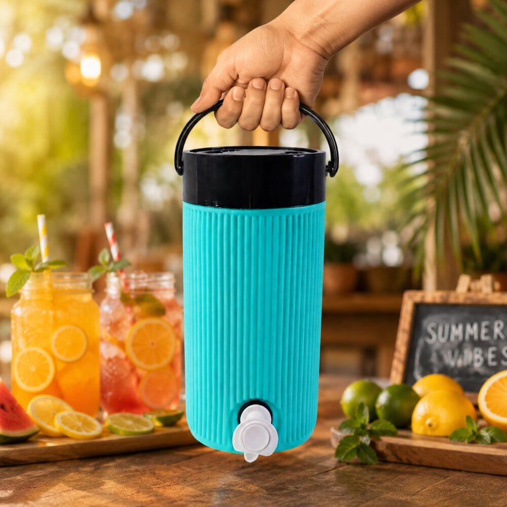 Insulated Water Jug 2.5L – Leakproof Tap & Durable Design