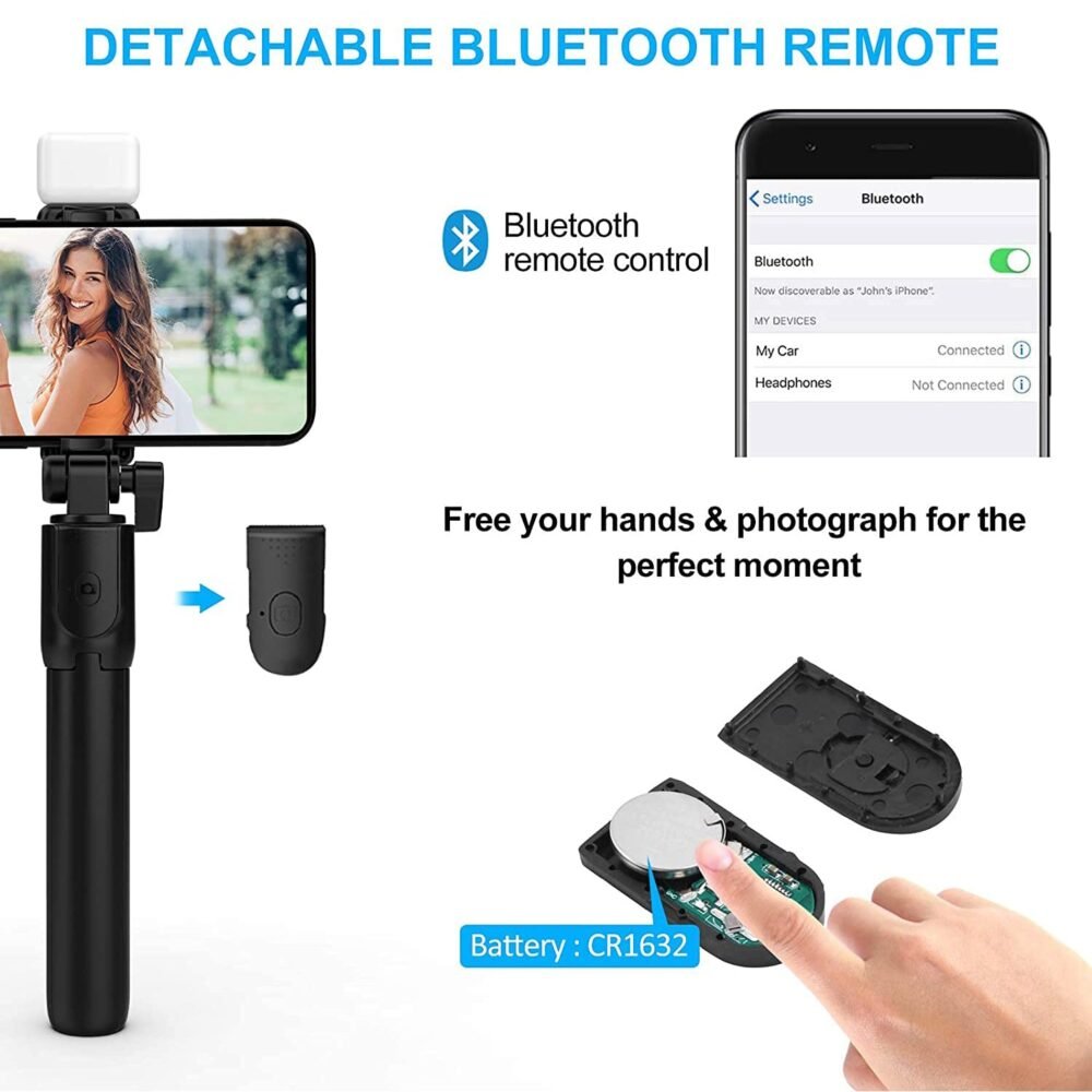 08_selfie-stick.jpg Wired Selfie Stick with Extendable Handle & Tripod Stand