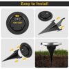 Solar Powered LED Garden Lights – Eco-Friendly Outdoor Pathway Lighting