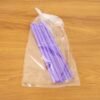 Reusable Plastic Drinking Straws – Pack of 10 Durable Straws