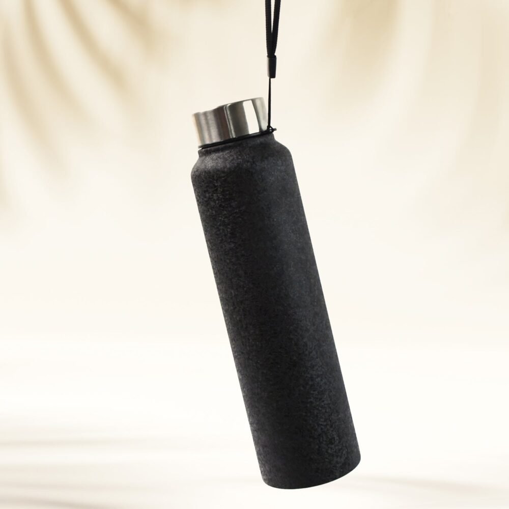 Stainless Steel Vacuum Insulated Water Bottle – 1L Hot & Cold