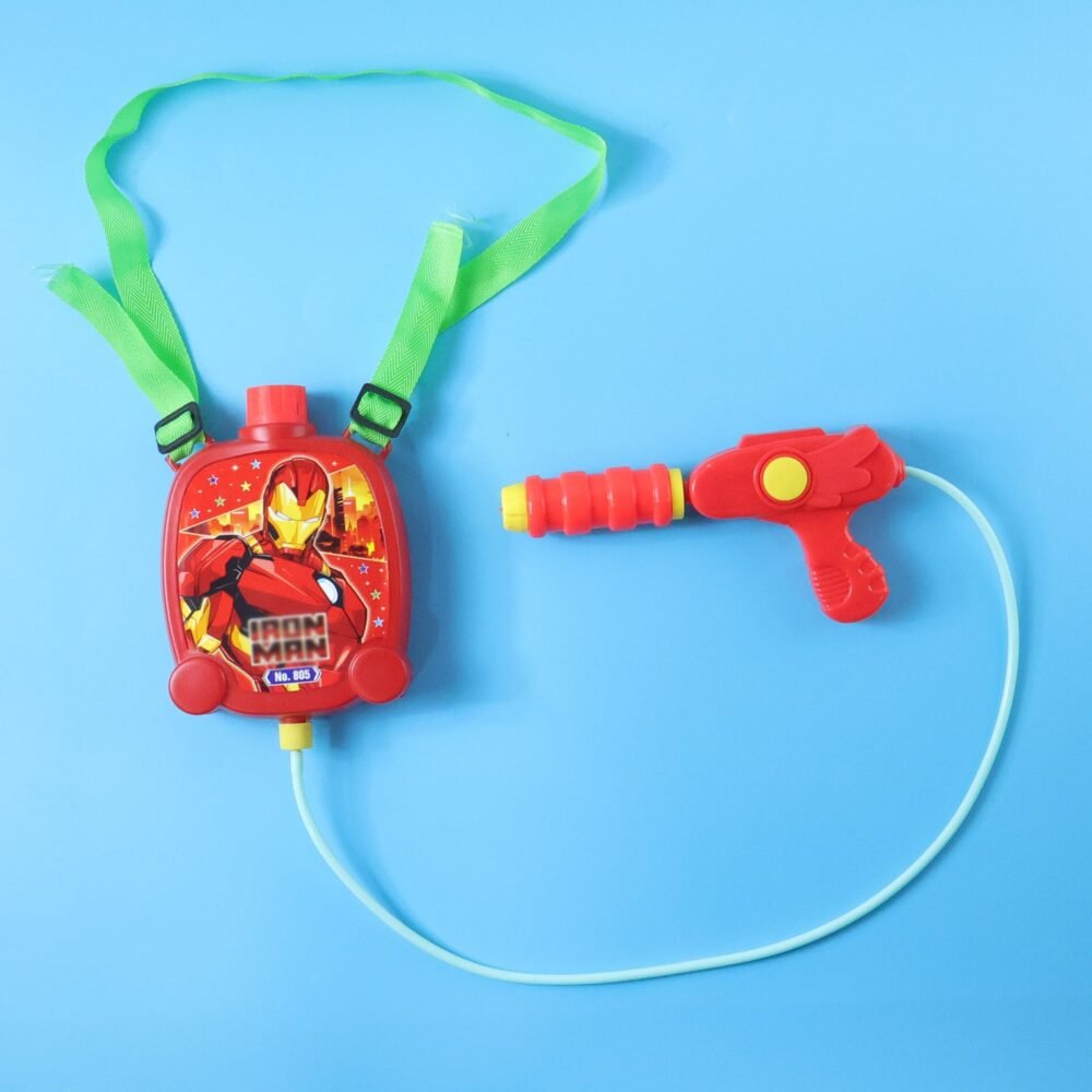 Backpack Water Gun – Long Range Kids Pichkari for Holi Fun