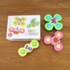 Baby Spinner Toy Set – 3 Pc Sensory Spin Toys with Suction Cups