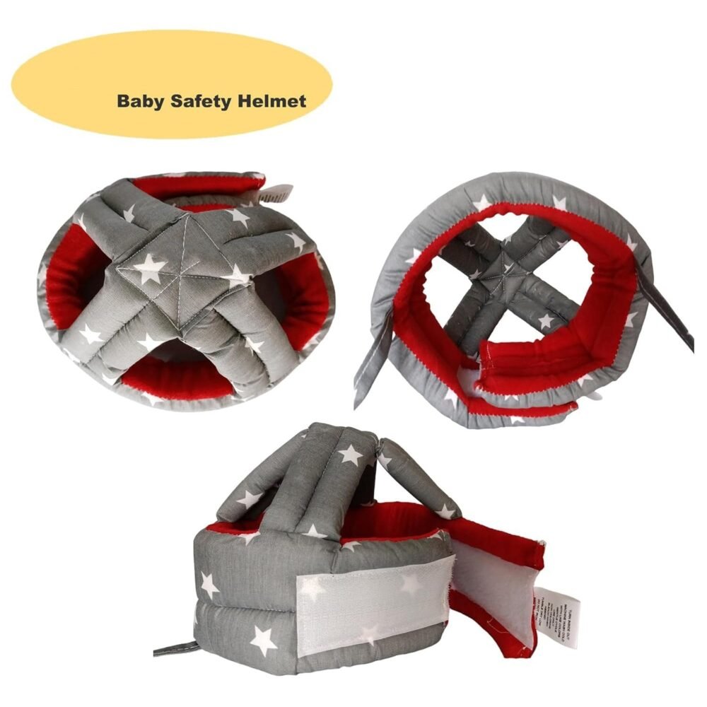 Baby Safety Helmet – Soft Head Protection for Crawling & Walking