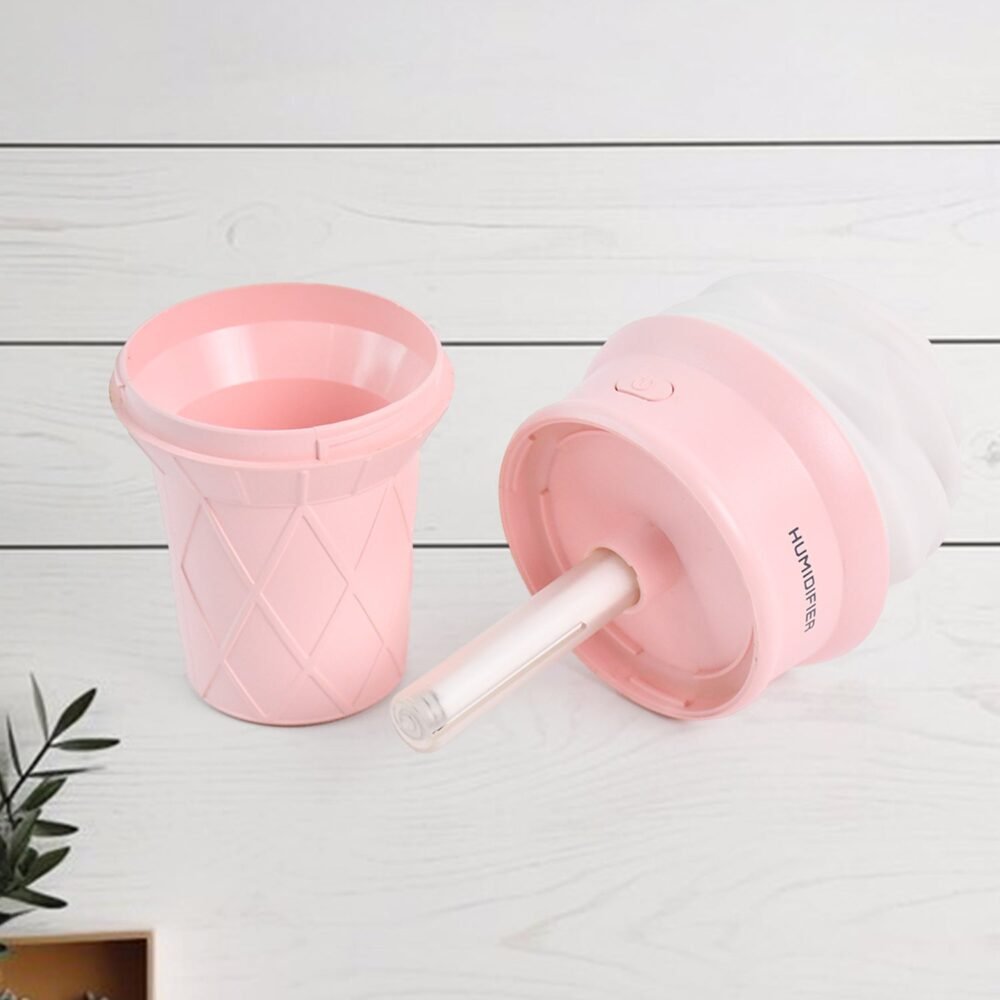 Ice Cream Cone Humidifier – Portable Cool Mist Air Freshener