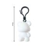 Bear Figure Keychain – Cute Cartoon Clip Charm