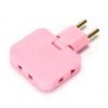 Foldable Wall Plug Adapter – 3-in-1 Compact Travel Socket | Tetherix