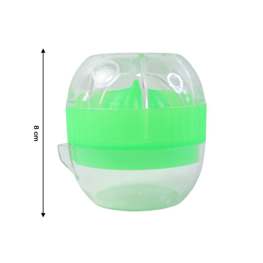 Manual Citrus Juicer – Splash-Free Juicing with Bowl & Cover