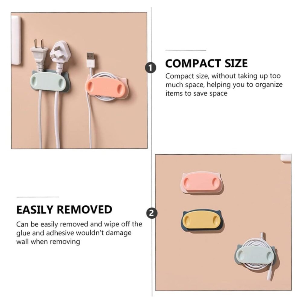 Pig Plug Wire Organizer – Durable Cable Holder Clips | WipeTech