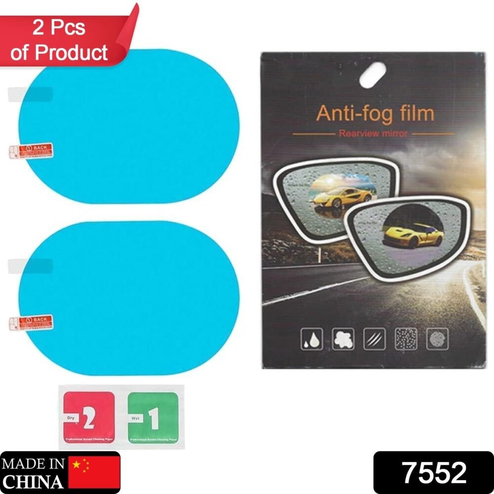 Anti-Fog Rearview Mirror Film – HD Clear Protective Sticker