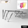 Stainless Steel Folding Clothes Drying Rack – Space-Saving & Durable