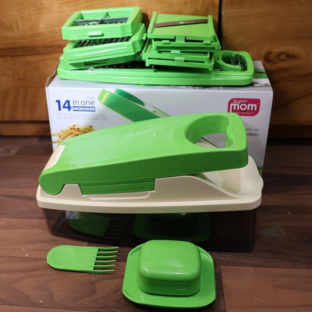 14-in-1 Vegetable Chopper – Multipurpose Fruit & Veg Slicer Set