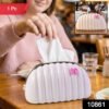 108611.jpg Shell Shape Tissue Dispenser – Elegant Decor for Home & Car