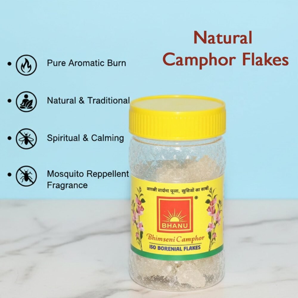 10971_kapoor_tablets_20gm.jpg Bhimseni Camphor Flakes – Pure ISO Borneol for Pooja & Air Purification