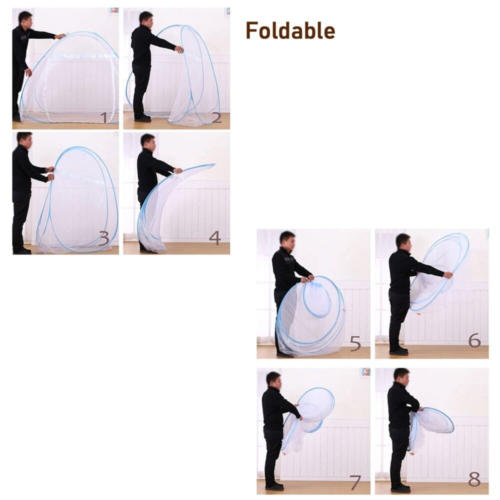 10_06047e65-0cfb-4084-a60b-0b99f7c77fbf.jpg Polyester Foldable Mosquito Net Tent – Easy Setup & Portable Protection