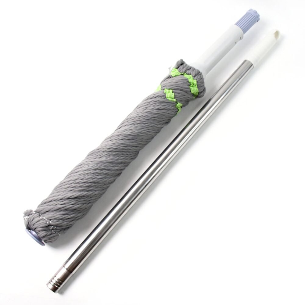 Self Wringing Mop – Stainless Steel Handle for Easy Floor Cleaning