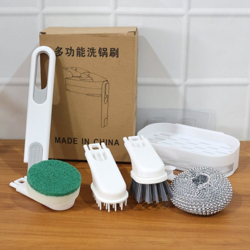Wall Mounted Cleaning Combo Set – Space-Saving Kitchen Organizer