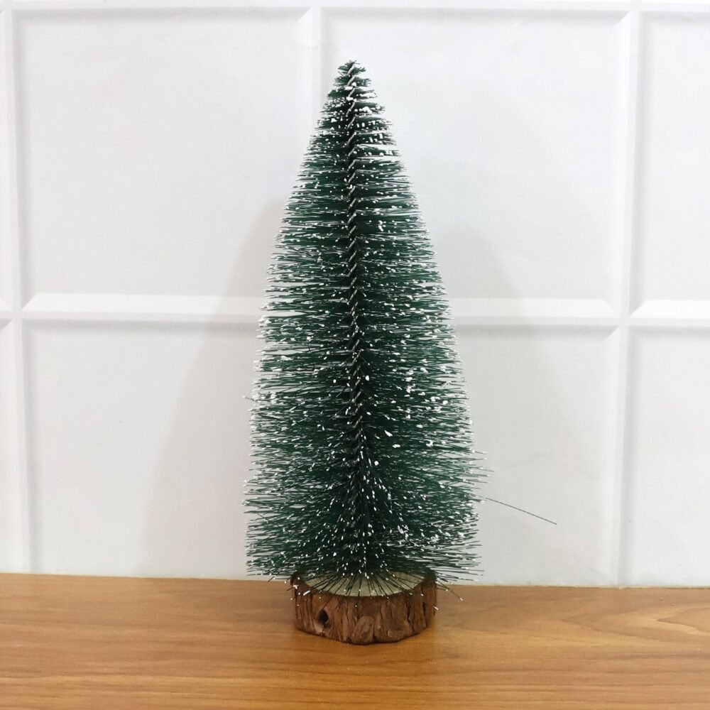 Mini Artificial Christmas Tree with Snow Effect – Compact Festive Decor