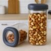 Airtight Kitchen Storage Containers – 2 Pc Set, 1500 ml Each