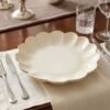 Lotus Flower Decorative Serving Tray – Elegant Snack & Dry Fruit Platter
