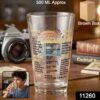Printed Vintage Trivia Drinking Glass – Unique Novelty Gift