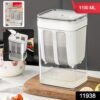 Yogurt Strainer with Storage Container – 1100ml Plastic & Steel