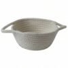 Storage Basket – Handwoven Cotton Rope for Organizing and Decor