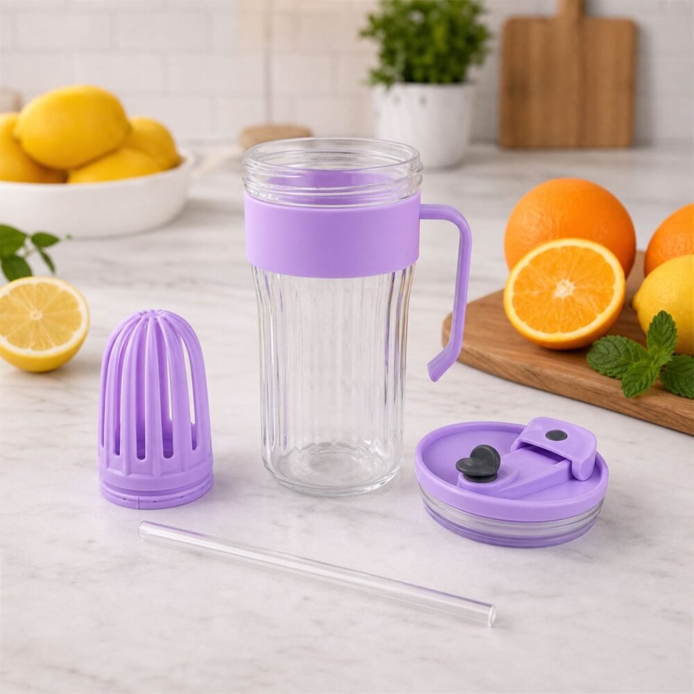 11394-01_ddc18c75-92da-45d2-a6dc-bfabfbdd3f95.jpg Glass Tumbler with Lid – Reusable, Stylish Cold Beverage Mug
