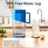 Plastic Water Jug 1.8 Litre – BPA-Free with Lid & Handle