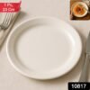 11Roundplate23cm.jpg Plastic Round Dinner Plate – 23 cm Durable & Glossy