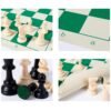 Portable Chess Set – Foldable, Travel-Friendly with Plastic Pieces