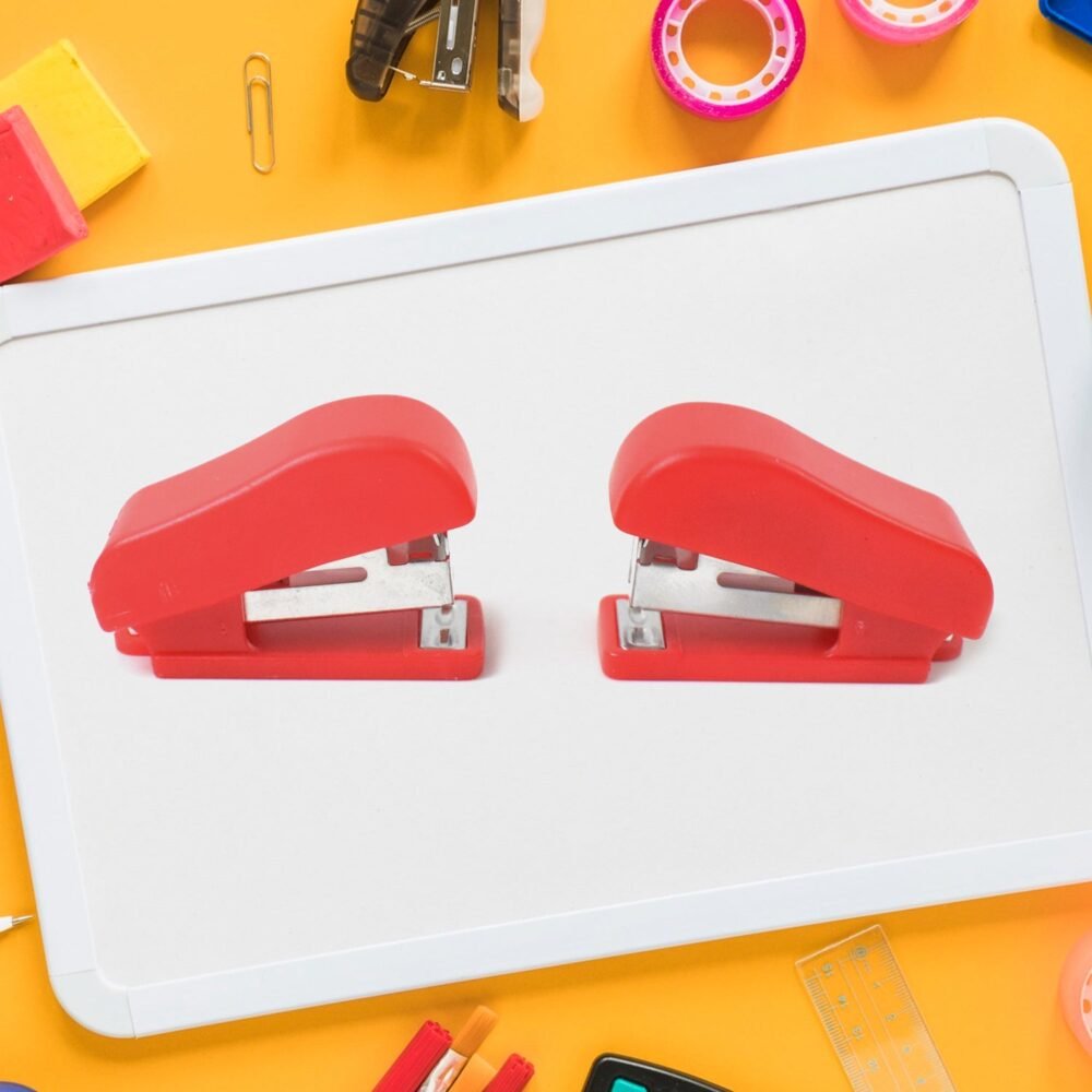 Mini Stapler Set ñ Portable & Multicolour (2 Pc) | FiloDesk