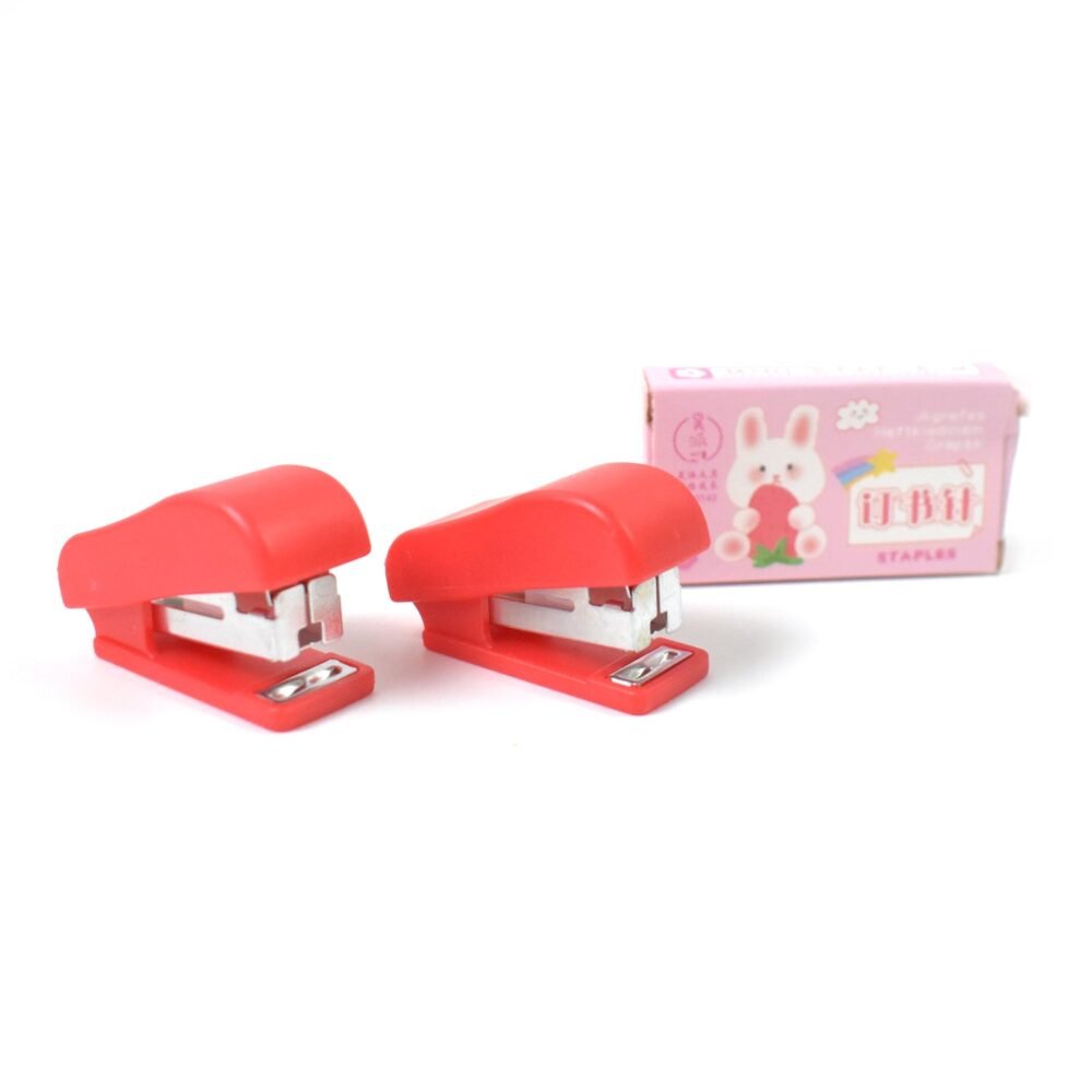 Mini Stapler Set ñ Portable & Multicolour (2 Pc) | FiloDesk