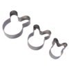 Stainless Steel House Shape Cookie Cutter Set – 3 Durable Baking Molds