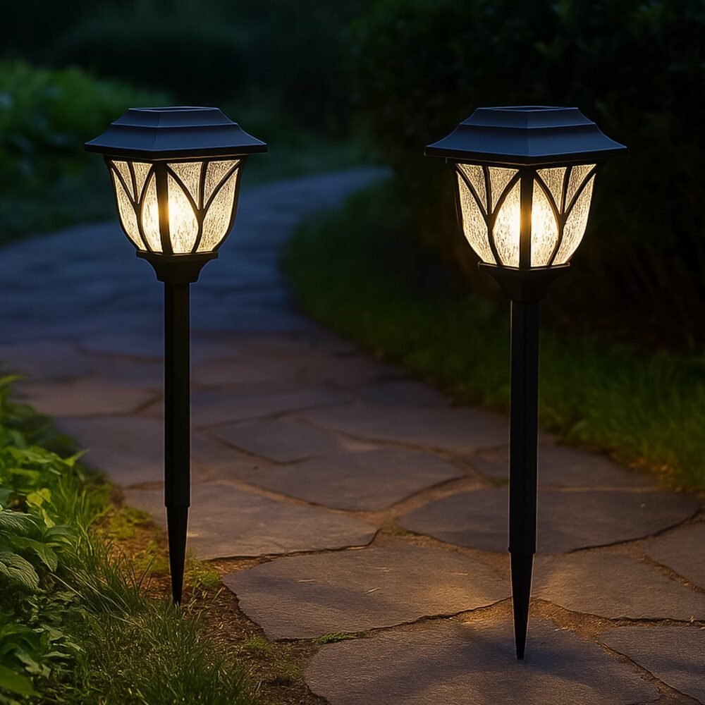 Solar Pathway Lights ñ Water-Ripple Garden Lighting | FitFuzion
