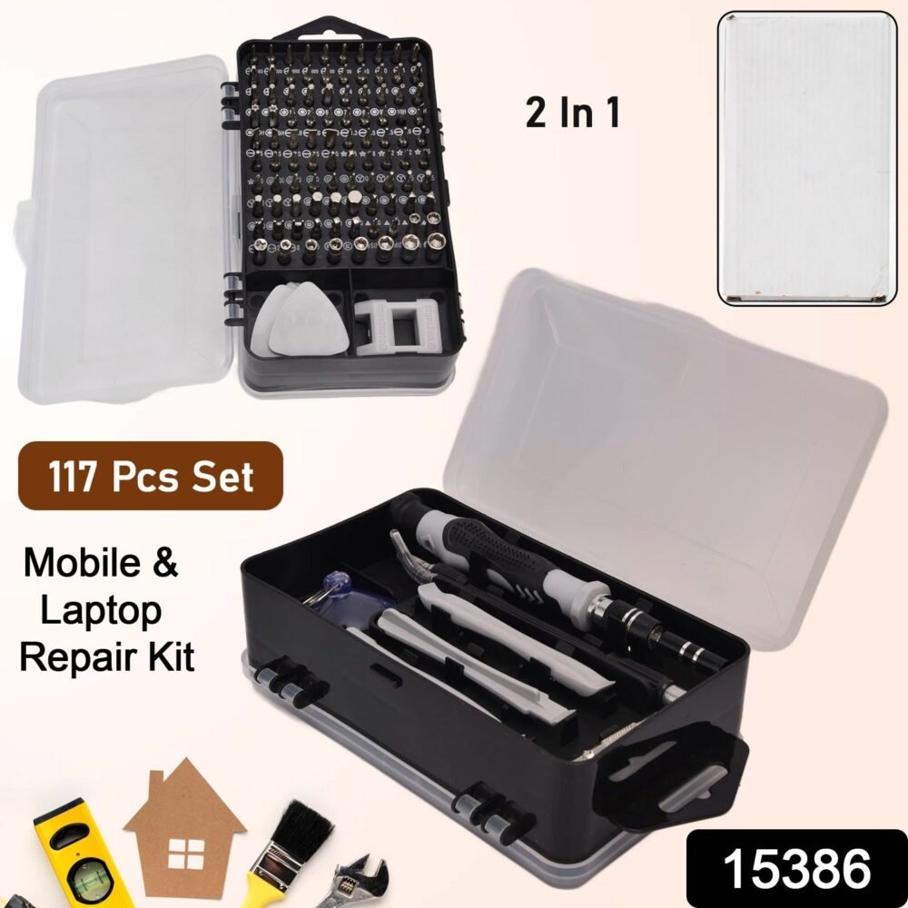 15386.jpg Precision Screwdriver Kit – 117-Piece Electronics Repair Set | BoltForce