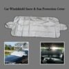 15646_car_windshield_sunshade.jpg Car Windshield Protection Cover – Universal Snow & Sun Guard
