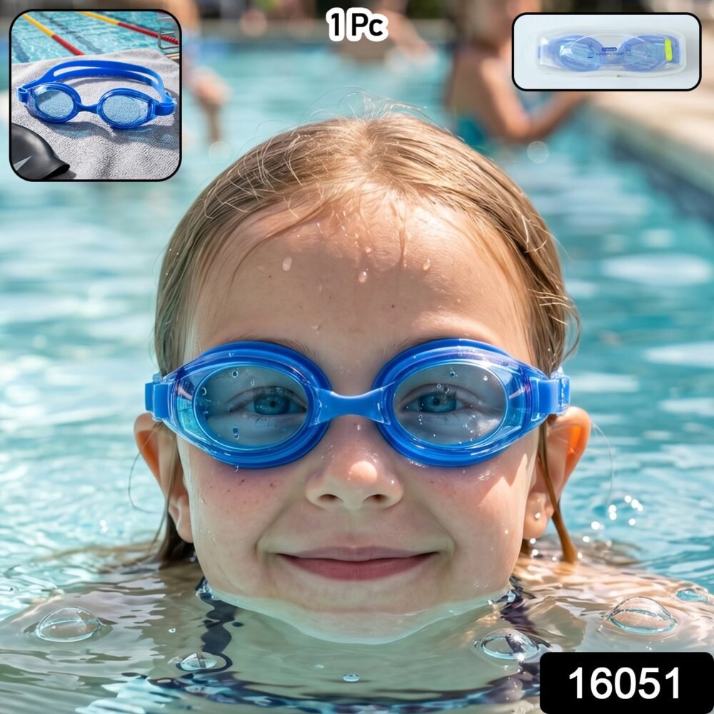 Kids Premium Swimming Goggles – Crystal Clear Lens & Secure Fit