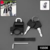 Helmet Lock for Motorcycles – Heavy-Duty Handlebar Security