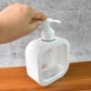 Soap Dispenser ñ Clear Refillable Pump Bottle | VelvetBubbles