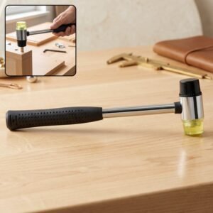 17063-01-no-sku_77f2cc46-b00f-48fc-88c6-b8588d306e19.jpg Double Head Rubber Mallet – Non-slip grip & durable steel handle