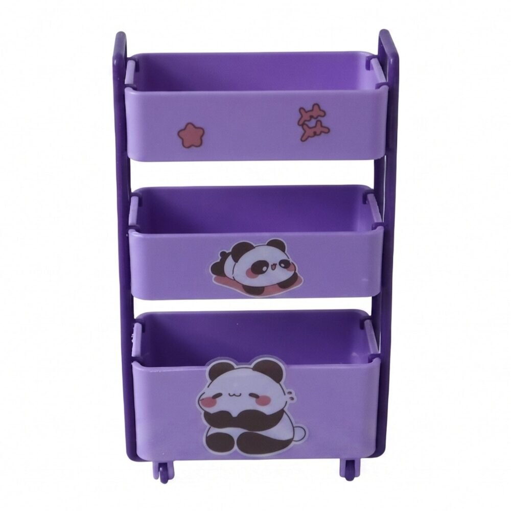 17125-05-white-bg_55a07dcc-866d-481d-a2fd-b2cb488ec254.jpg Mini Storage Trolley – 3-Tier Desk Organizer with Wheels for Kids and Office
