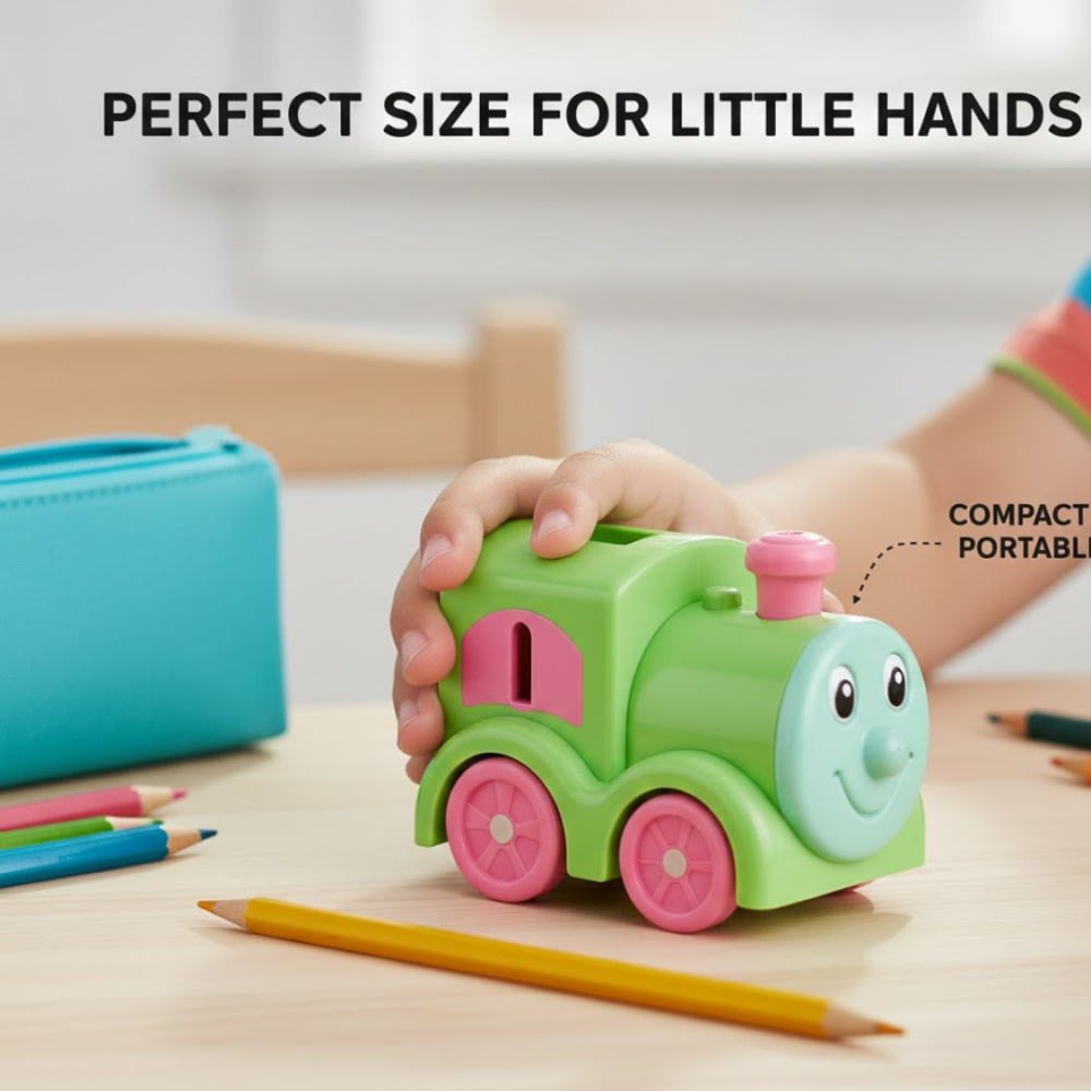 Thomas the Tank Engine Pencil Sharpener – Double Hole Design