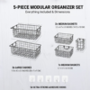 19283.png Metal Shower Caddy – Durable 5-Pc Bathroom Organizer Combo
