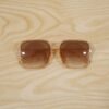 Square Retro Sunglasses – Trendy Oversized Gradient Tinted Eyewear