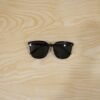 UV Protection Sunglasses – Classic Black Frame for Men & Women