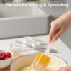 Silicone Cooking Spatula – 18 cm Heat Resistant | Bake & Dwell