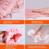 Silicone Bath Massage Cushion – Non-Slip Foot Scrubber & Exfoliator