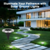 Solar Powered LED Garden Lights – Eco-Friendly Outdoor Pathway Lighting
