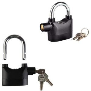 Anti Theft Pad Lock – Heavy Duty with 110dB Smart Alarm